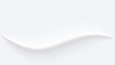 simple neumorphic bank banner with wavy white layer vectorのイラスト素材