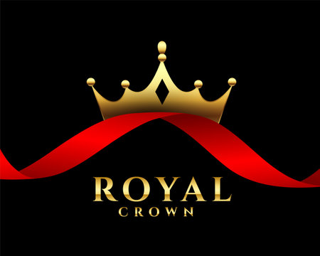 golden crown background for your majestic look and feel vectorのイラスト素材