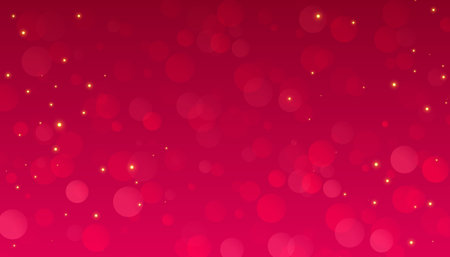 beautiful defocused bokeh pattern banner with shiny particle vectorのイラスト素材