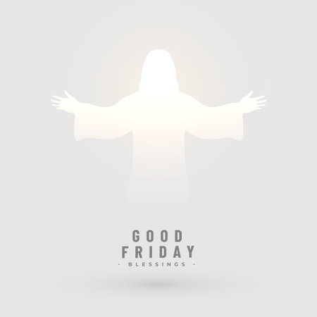good friday religious background to inspire your spiritualism vectorのイラスト素材