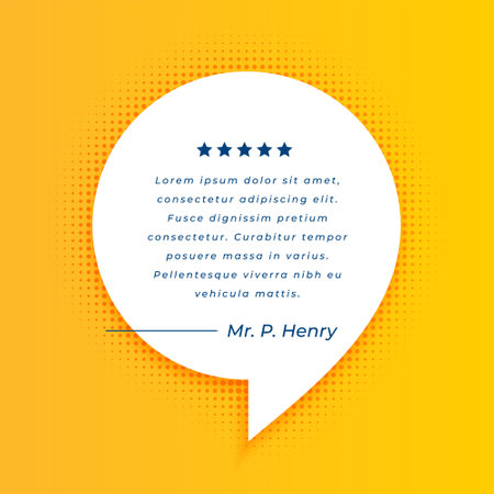 testimonial chat box background for inspiration quotes vectorのイラスト素材