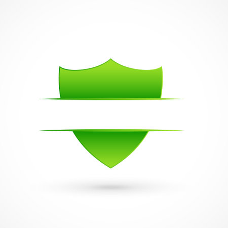 safe and approved modern barrier element for your digital safety vectorのイラスト素材