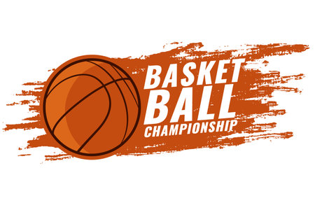 dirty basketball championship background play and win match vectorのイラスト素材
