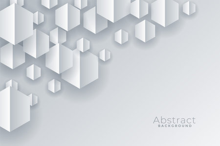 modern and clean white backdrop in paper style vectorのイラスト素材