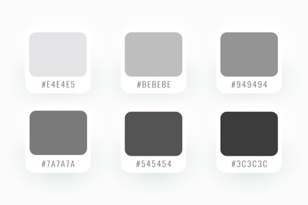 collection of abstract color palette banner for website vectorのイラスト素材