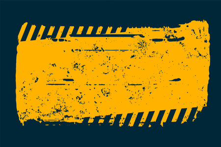 dirty restricted zone yellow background for protection vectorのイラスト素材