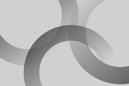 eye catching grey round shape backdrop for modern presentations vectorのイラスト素材