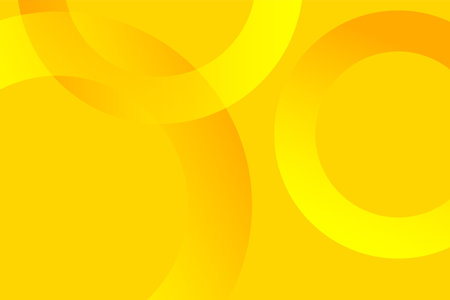 abstract and simple yellow circle shape background design vectorのイラスト素材