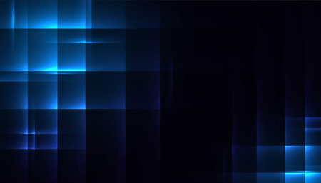 neon style abstract geometric shiny lines backdrop design vectorのイラスト素材