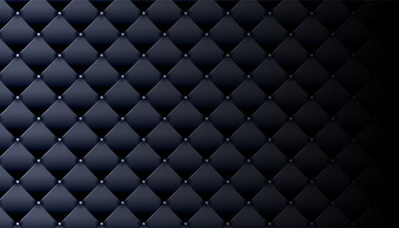 fashionable upholstery sofa pattern dark background for interior furniture vectorのイラスト素材