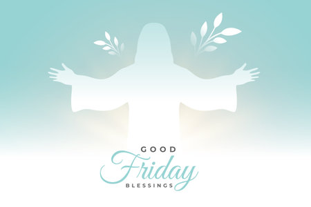 good friday cultural background for spiritual belief vectorのイラスト素材
