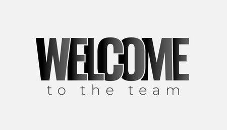 creative welcome banner for corporate recruitment event vectorのイラスト素材