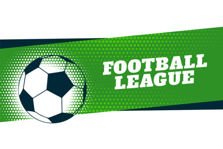 football championship league background with halftone effect vectorのイラスト素材