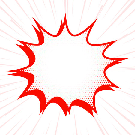 vintage art abstract chat box halftone background design vectorのイラスト素材