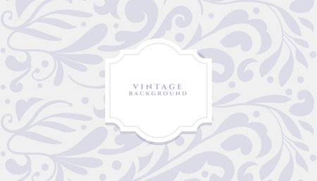 ethnic and classic swirl texture background design vectorのイラスト素材