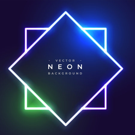 futuristic glowing neon background with shiny effect vectorのイラスト素材