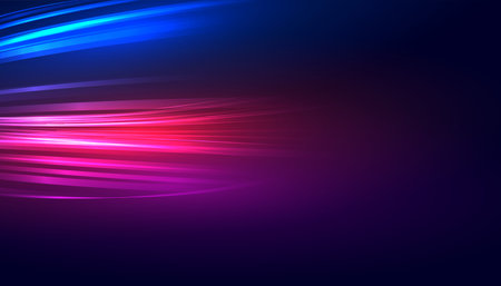 racing light trail modern banner for urban city vectorのイラスト素材