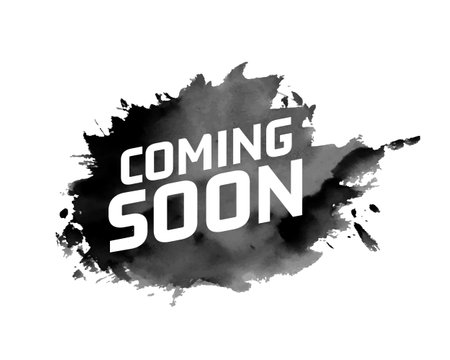 abstract coming soon new arrival background with splatter effect vectorのイラスト素材