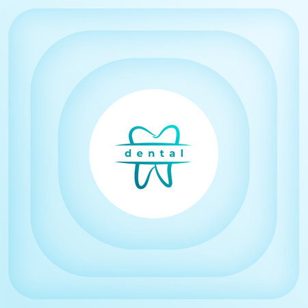 dentistry dental tooth care logo sign template vectorのイラスト素材