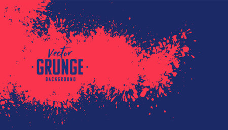 hand painted duotone texture grunge background design vectorのイラスト素材