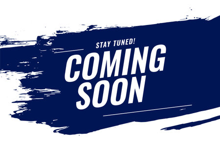 coming soon web store teaser background with grungy effect vectorのイラスト素材