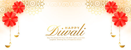 premium happy diwali greeting wallpaper for social media post vectorのイラスト素材