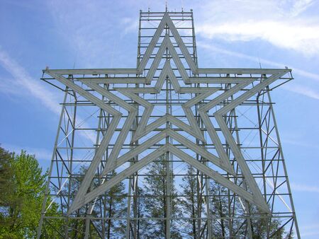 The Big Starの写真素材