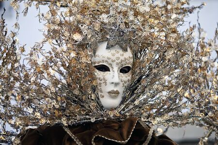carnival mask and costumesのeditorial素材