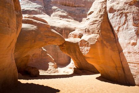 arches national parck,utah,USAの写真素材
