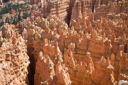 view of the bryce canyonの写真素材