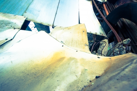 colored platesの写真素材