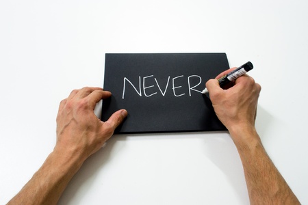 two hand writing の写真素材