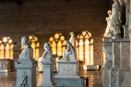 Pisa, Italy-October 21, 2018: Strolling inside the cemetery of Pisa, in the famous Piazza dei Miracoli during the sunsetのeditorial素材
