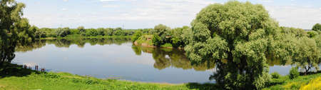 moscow river around town kolomna