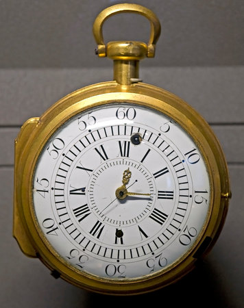Old marine chronometer. Year of construction - 1763