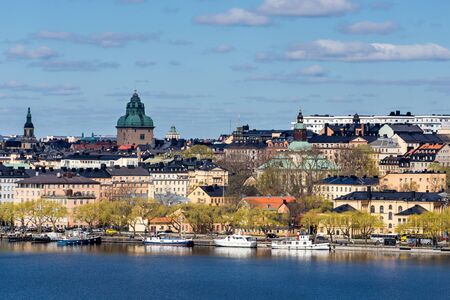 Stockholm, the city on the waterの写真素材