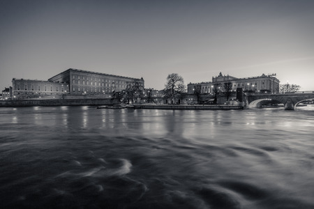 The Royal Palace and the Parliament House, Stockholm, Swedenのeditorial素材