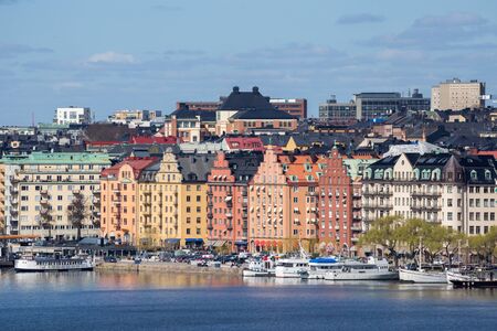 Stockholm, the city on the waterの写真素材