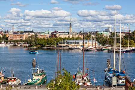 City on the water, Stockholmのeditorial素材