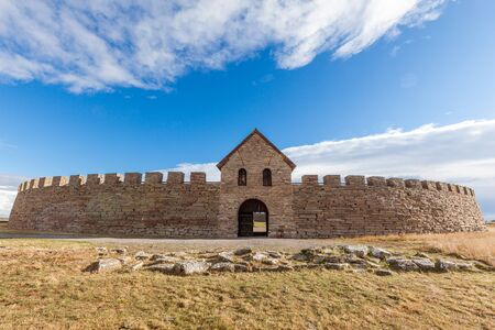 Ekeotorp Castle Eketorps borg, land, Swedenのeditorial素材