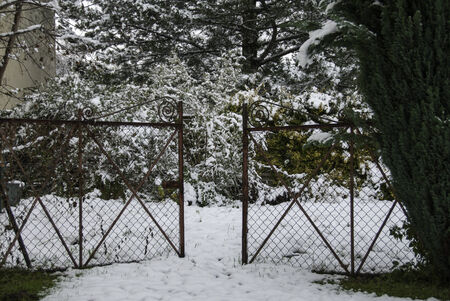 The Garden Gate in Winter