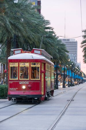 New Orleans Street car IIのeditorial素材