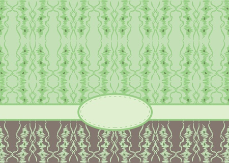 A cover design of a blank greeting card 5 x7 ratio.のイラスト素材