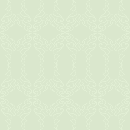 A light green elegant pattern on a slightly darker green background. のイラスト素材