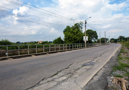 The road to the villages.の写真素材