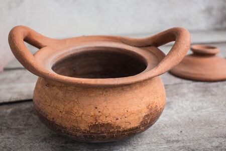 Clay pot cooking is preparedの写真素材
