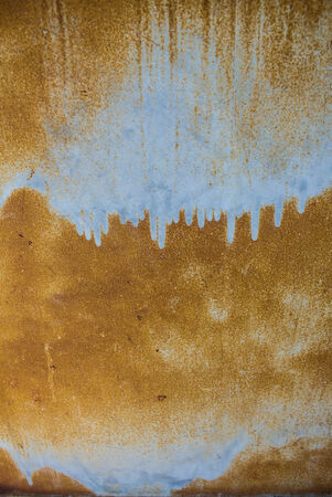 Old and rusty metal wall.の写真素材