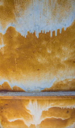 Old rusty steel door surface.の写真素材
