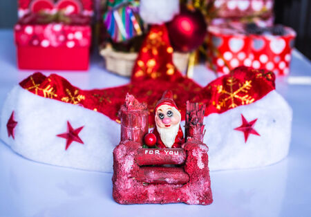 Santa Claus and the Christmas Festival.の写真素材