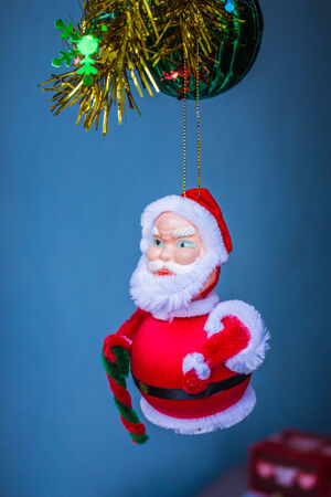 Doll Santa Claus at  during the festival of Christmas.の写真素材